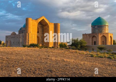 Khodja Ahmet Yasawi Mausoleum, Unesco-Weltkulturerbe, Turkistan, Südregion, Kasachstan Stockfoto