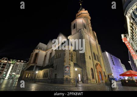 Nikolaikirche, Nikolaikirchhof, Leipzig, Sachsen, Deutschland Stockfoto