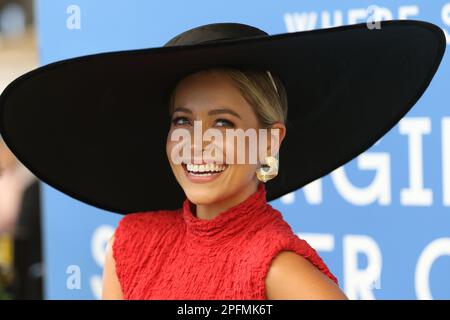 Sydney, Australien. 18. März 2023 Longines Golden Slipper Day in den Rosehill Gardens. Abbildung: wird noch bestätigt. Kredit: Richard Milnes/Alamy Live News Stockfoto