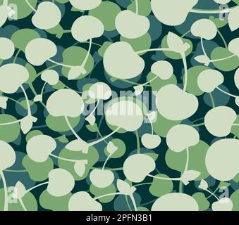 Cherry-Armee-Muster nahtlos. Kirschen, militärischer Hintergrund. Ornament Protective für Soldaten und Jäger Stock Vektor