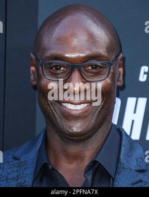 Hollywood, Usa. 18. März 2023. (DATEI) Lance Reddick tot um 60 Uhr. HOLLYWOOD, LOS ANGELES, KALIFORNIEN, USA - MAI 15: Der amerikanische Schauspieler und Musiker Lance Reddick (Lance Solomon Reddick) trifft am 15. Mai 2019 beim Los Angeles Special Screening von Lionsgate's „John Wick: Chapter 3 - Parabellum“ im TCL Chinese Theatre IMAX in Hollywood, Los Angeles, Kalifornien, USA ein. (Foto: Xavier Collin/Image Press Agency) Kredit: Image Press Agency/Alamy Live News Stockfoto