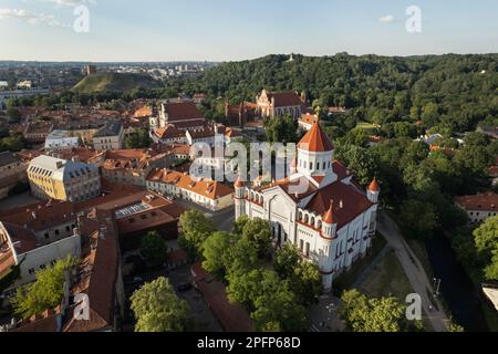 Orthodoxe Kathedrale Vilnius Stockfoto