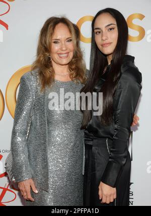 17. März 2023 - Los Angeles, Kalifornien - Catherine Bach, Sophia Isabella Lopez. Das #1 Drama „The Young and the Restless“ feiert 50 Jahre im Vibiana in Los Angeles. (Kreditbild: © FS/AdMedia via ZUMA Press Wire) NUR REDAKTIONELLE VERWENDUNG! Nicht für den kommerziellen GEBRAUCH! Stockfoto