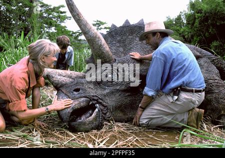 Jurassic Park Sam Neill Stockfoto