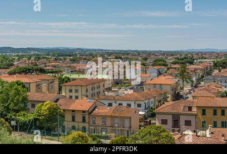 Fucecchio Cityscape - ist eine italienische Stadt in der Toskana, Provinz Firenze, im Zentrum von Ital Stockfoto