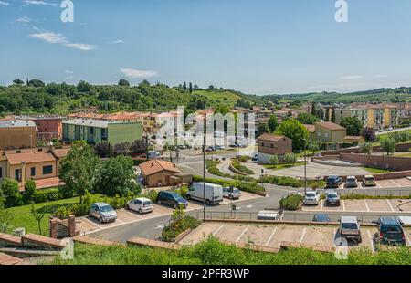 Fucecchio Cityscape - ist eine italienische Stadt in der Toskana, Provinz Firenze, Mittelitalien Stockfoto