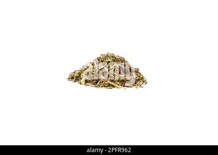 Getrocknete Calendula- oder Marigold-Blüten. Die Ringelblume in lateinischer Calendula officinalis ist für ihre heilenden Eigenschaften bekannt. Kräuter. Alternativmedizin. Stockfoto