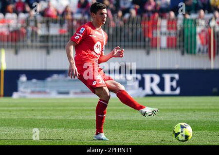 Monza, Italien. 18. März 2023. Matteo Pessina (AC Monza) während des Spiels AC Monza gegen US Cremonese, italienischer Fußball Serie A in Monza, Italien, März 18 2023 Kredit: Independent Photo Agency/Alamy Live News Stockfoto