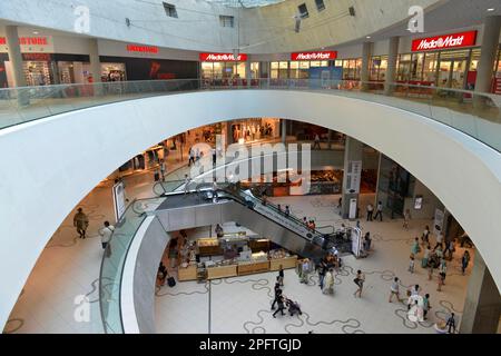 Wien Mitte The Mall, Landstrasser Hauptstraße, Wien, Österreich Stockfoto