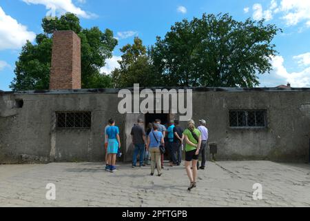 Gaskammer, Stammlager I, Konzentrationslager, Auschwitz-Birkenau, Auschwitz, Polen Stockfoto