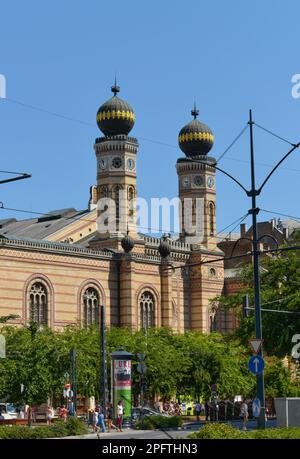 Große Synagoge, Dohany Street, Budapest, Ungarn Stockfoto