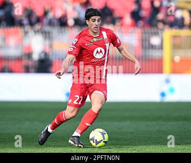 Monza, Italien. 18. März 2023. U-Power Stadium, 18.03.23 Filippo Ranocchia (22 AC Monza) während des Spiels der Serie A zwischen AC Monza und US-Cremonese im U-Power Stadium in Monza, Italia Soccer (Cristiano Mazzi/SPP) Kredit: SPP Sport Press Photo. Alamy Live News Stockfoto