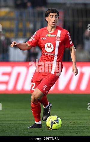 Monza, Italien. 18. März 2023. U-Power Stadium, 18.03.23 Filippo Ranocchia (22 AC Monza) während des Spiels der Serie A zwischen AC Monza und US-Cremonese im U-Power Stadium in Monza, Italia Soccer (Cristiano Mazzi/SPP) Kredit: SPP Sport Press Photo. Alamy Live News Stockfoto