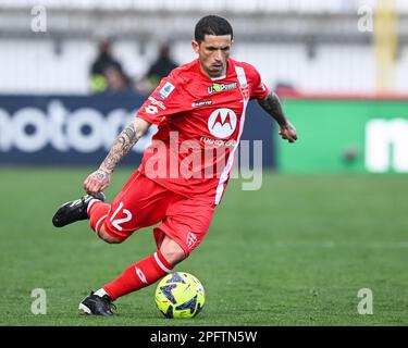 Monza, Italien. 18. März 2023. U-Power Stadium, 18.03.23 Stefano Sensi (12 AC Monza) während des Spiels der Serie A zwischen AC Monza und US-Cremonese im U-Power Stadium in Monza, Italia Soccer (Cristiano Mazzi/SPP) Kredit: SPP Sport Press Photo. Alamy Live News Stockfoto