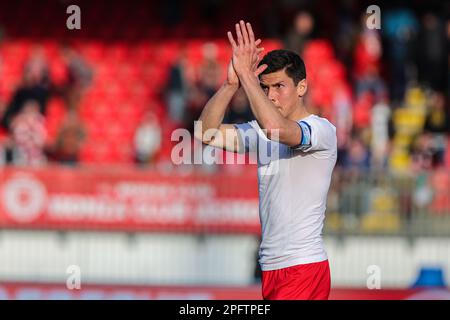 Monza, Italien. 18. März 2023. Matteo Pessina von AC Monza wurde während des Fußballspiels der Serie A 2022/23 zwischen AC Monza und US Cremonese im U-Power Stadium gesehen. Endstand: Monza 1:1 Cremonese (Foto: Fabrizio Carabelli/SOPA Images/Sipa USA). Gutschrift: SIPA USA/Alamy Live News Stockfoto