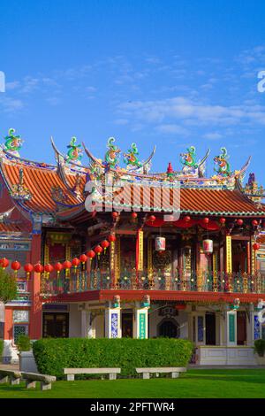 Malaysia, Penang, Georgetown, Seh Tek Tong Cheah Kongsi, chinesisches Clan-Haus, Stockfoto