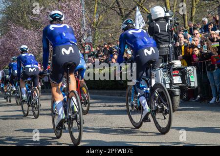 Abbiategrasso, Italien. 18. März 2023. Abbiategrasso Abreise Kredit: Unabhängige Fotoagentur/Alamy Live News Stockfoto