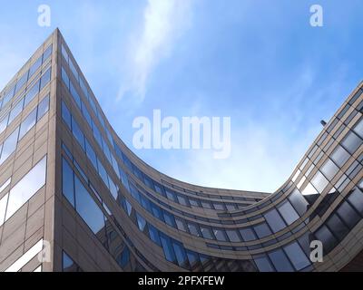 Berühmte Architektur des Königsbogens in Duessedorf in Deutschland Stockfoto