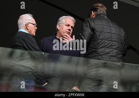 Amsterdam, Niederlande. 19. März 2023. Amsterdam - Thomas Acda während des Spiels zwischen Ajax und Feyenoord in der Johan Cruyff Arena am 19. März 2023 in Amsterdam, Niederlande. Kredit: Box to box images/Alamy Live News Stockfoto