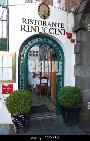 Rinuccini, bekanntes italienisches Restaurant in Kilkenny Irland Stockfoto