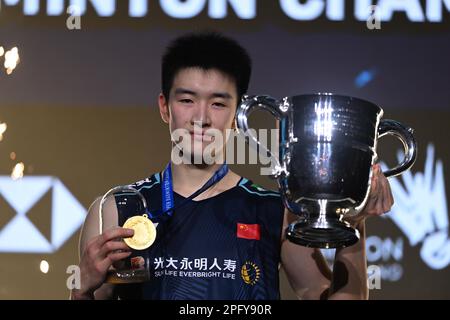 Utilita Arena, Birmingham, Großbritannien. 19. März 2023. 2023 YONEX All England Open Badminton Championships, Finaltag 6; Guthaben: Action Plus Sports/Alamy Live News Stockfoto