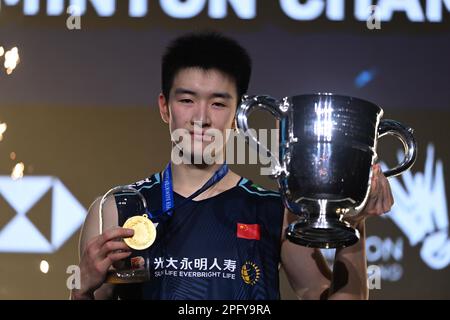 Utilita Arena, Birmingham, Großbritannien. 19. März 2023. 2023 YONEX All England Open Badminton Championships, Finaltag 6; Guthaben: Action Plus Sports/Alamy Live News Stockfoto