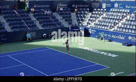 Caroline Dolehide im Quaterfinale in Monterrey Tennis Open WTA 250 Stockfoto