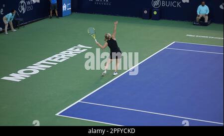 Quaterfinale in Monterrey Tennis Open WTA 250 Stockfoto