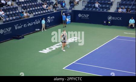 Quaterfinale in Monterrey Tennis Open WTA 250 Stockfoto