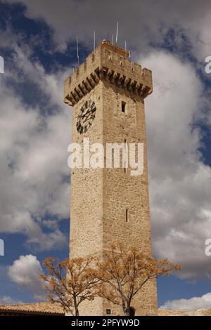 Tower of MANGANA, in Cuenca, Castilla y La Mancha (Spanien) Stockfoto