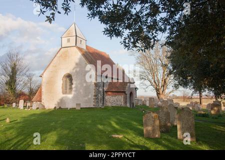 St. Andrew bei der Ford Kirche, Ford, West Sussex, England Stockfoto