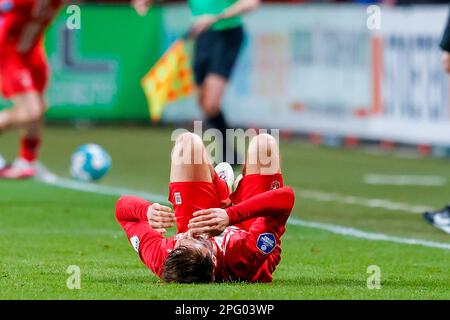 19-03-2023: Sport: Twente gegen AZ ENSCHEDE, NIEDERLANDE - MÄRZ 19: Ricky van Wolfswinkel (FC Twente) wurde während des Spiels Eredivisie FC Twente und Stockfoto