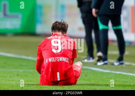 19-03-2023: Sport: Twente gegen AZ ENSCHEDE, NIEDERLANDE - MÄRZ 19: Ricky van Wolfswinkel (FC Twente) wurde während des Spiels Eredivisie FC Twente und Stockfoto