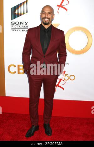 LOS ANGELES - 17. MÄRZ: Bryton James anlässlich des 50. Jahrestags von The Young and the Restless im Vibiana am 17. März 2023 in Los Angeles, Kalifornien Stockfoto