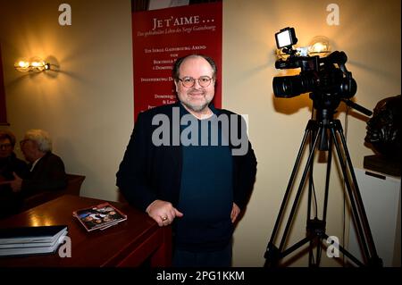 Markus Majowski bei der Premiere des Theatestücks 'Biedermann und die Brandstifter' im Schlosspark Theater. Berlin, 18.03.2023 Stockfoto