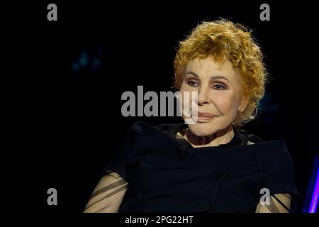 Rom, Italien. 20. März 2023. Rom, die lumina, das trasmissione tv 'Belve'. Nella foto: Kredit: Unabhängige Fotoagentur/Alamy Live News Stockfoto