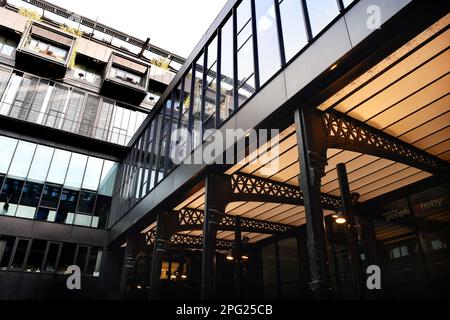 Poste du Louvre/ Madame Rêve Hôtel - Paris Main Postal Center - Rue du Louvre - Paris - Frankreich Stockfoto