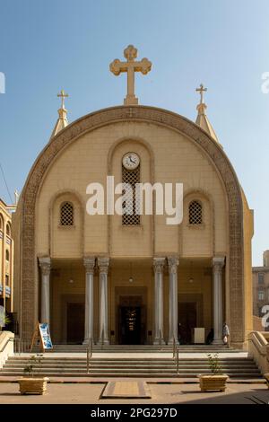 Die koptische orthodoxe Kathedrale von St. Mark, Alexandria, Ägypten Stockfoto