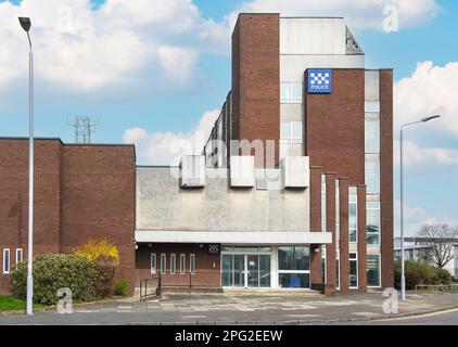 Polizeihauptquartier Schottland, Ayr, Ayrshire, Schottland Stockfoto