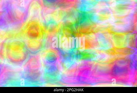 Horizontales, abstraktes pastellfarbenes holografisches Texturdesign für Muster und Hintergrund. Vektordarstellung EPS 10 Stock Vektor