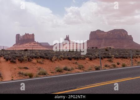 Monument Valley, Utah. Stockfoto