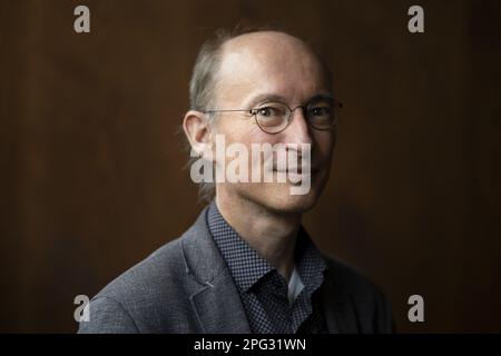 DEN HAAG - Porträt des Forschers Detlef van Vuuren (PBL Netherlands Environmental Assessment Agency und Utrecht University). ANP RAMON VAN FLYMEN niederlande raus - belgien raus Stockfoto