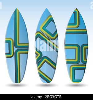 Vector Surfboards Design Stock Vektor