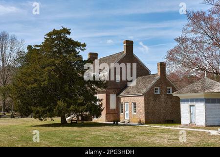 Pemberton Historical Park, Salisbury, Maryland, USA. Stockfoto