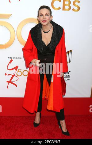 Los Angeles, USA. 17. März 2023. LOS ANGELES - 17. MÄRZ: Judith Chapman zum 50. Jahrestag von The Young and the Restless im Vibiana am 17. März 2023 in Los Angeles, CA (Foto von Katrina Jordan/Sipa USA). Guthaben: SIPA USA/Alamy Live News Stockfoto