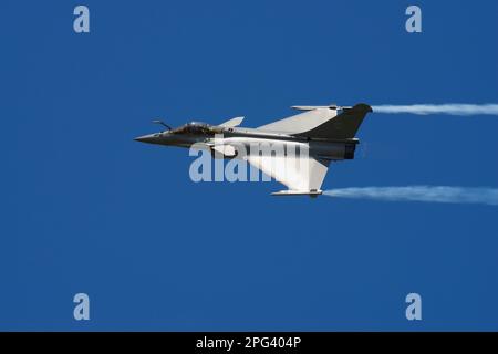 Dassault Rafale C, RIAT 2016, RAF Fairford, Gloucestershire, England, Vereinigtes Königreich, Stockfoto