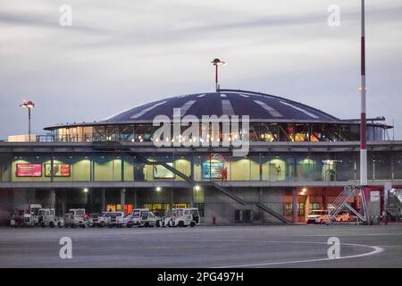 Euroairport Flughafen Basel Mulhouse Freiburg, Basel, Schweiz Stockfoto