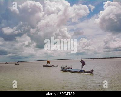 Schöner Padma-Fluss, Bangladesch Stockfoto