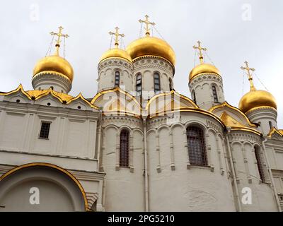 Kathedrale der Verkündigung, Blagoveschensky sobor, Kreml, Moskowski Kreml, Moskau, Russland, UNESCO-Weltkulturerbe Stockfoto