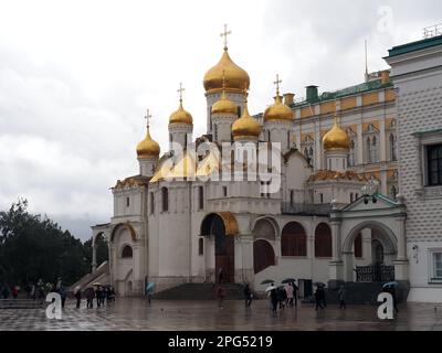 Kathedrale der Verkündigung, Blagoveschensky sobor, Kreml, Moskowski Kreml, Moskau, Russland, UNESCO-Weltkulturerbe Stockfoto